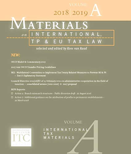 Stock image for Materials on International, TP & EU Tax Law 2018-2019 Vol.A for sale by Textbooks_Source