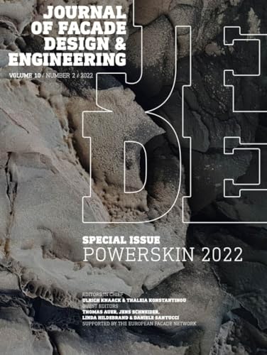 Beispielbild fr Journal of Facade Design & Engineering | POWERSKIN 2022 zum Verkauf von Book Deals