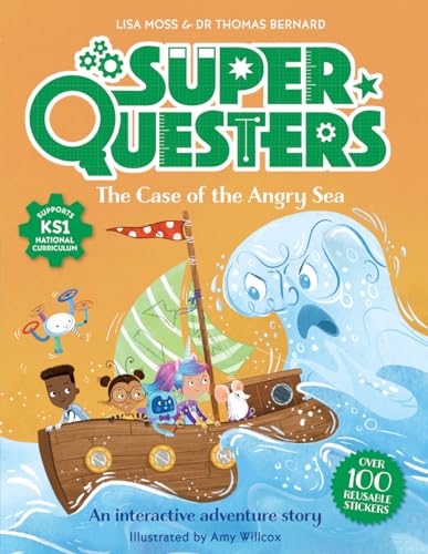 Beispielbild fr SuperQuesters: The Case of the Angry Sea: 4 zum Verkauf von WorldofBooks