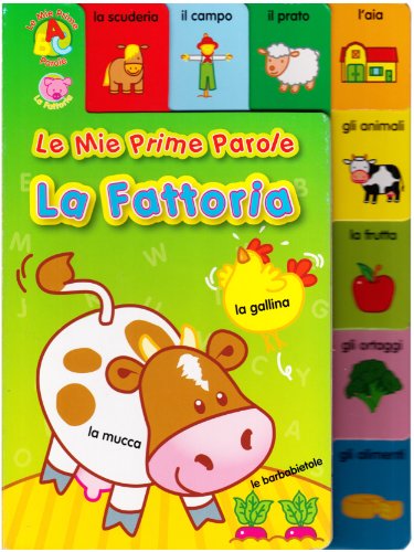Le mie prime parole-La Fattoria: my first words-farm-ita - Yoyo books