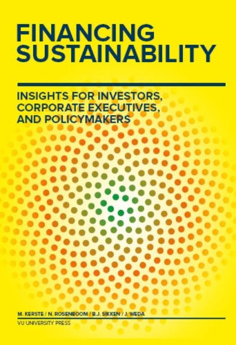 Beispielbild fr Sikken, B: Financing Sustainability: Insights for Investors, Corporate Executives & Policymakers zum Verkauf von medimops