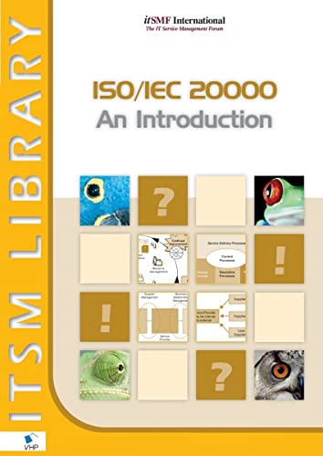 Imagen de archivo de ISOIEC 20000 An Introduction a la venta por PBShop.store US