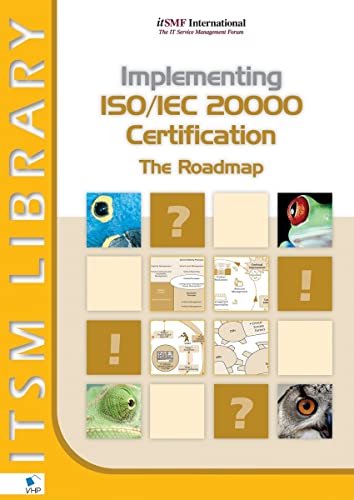 Beispielbild fr Implementing ISO/IEC 20000 Certification: The Roadmap zum Verkauf von WorldofBooks