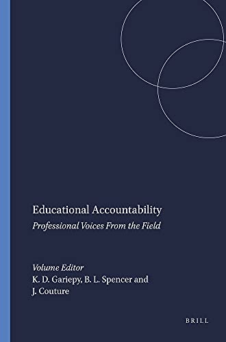 9789087909000: Educational Accountability: Professional Voices from the Field