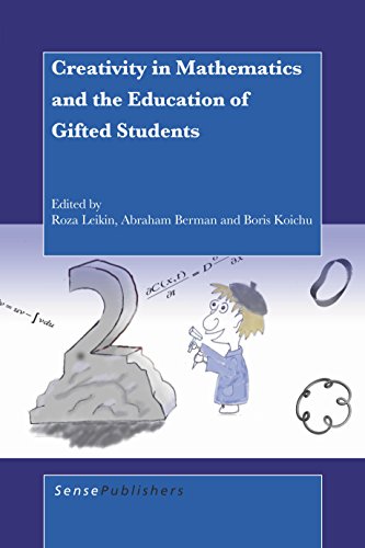 9789087909338: Creativity in Mathematics and the Education of Gifted Students
