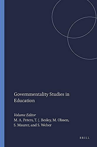Stock image for Governmentality Studies in Education for sale by Better World Books