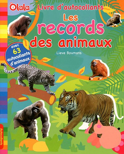 Stock image for Les records des animaux Boumans, Lieve for sale by BIBLIO-NET
