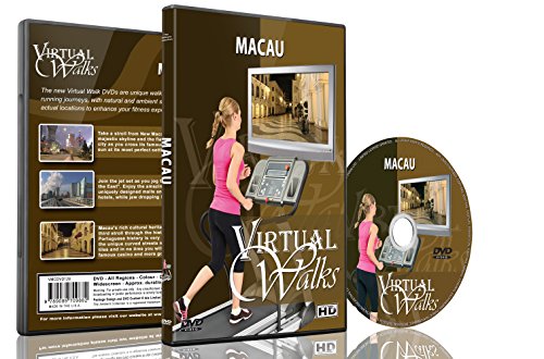 9789089709882: Virtual Walks - Macau for indoor walking, treadmill and cycling workouts