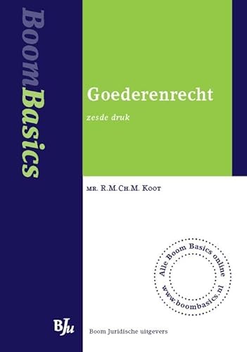 Stock image for Goederenrecht (Boom basics) for sale by medimops