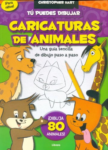 9789089982957: T puedes dibujar caricaturas de animales