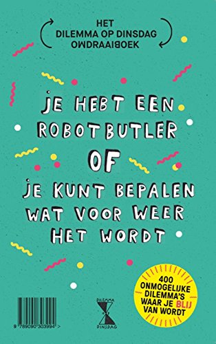 Stock image for Het Dilemma op Dinsdag-omdraaiboek for sale by medimops