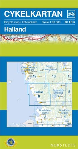 Beispielbild fr Halland Cycling Map: SE.CYK.06 zum Verkauf von medimops