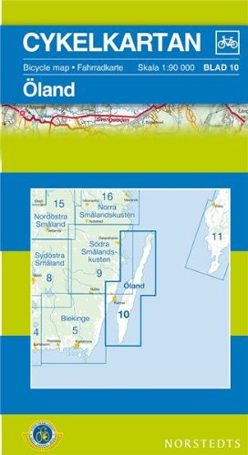 9789113042060: Oland Cycling Map (2016)