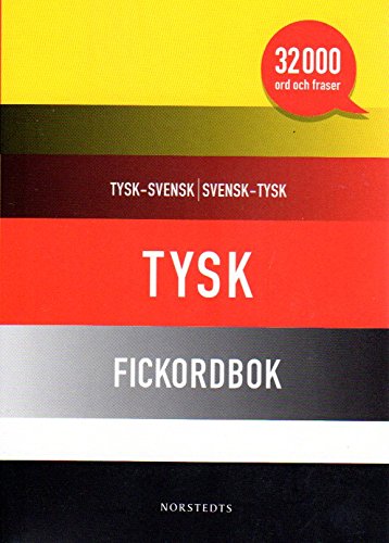Beispielbild fr Tysk fickordbok : Tysk-svensk/Svensk-tysk zum Verkauf von medimops