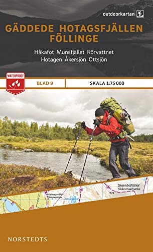 9789113068220: Gaddede / Hotagsfjallen / Follinge 9 Outdoor Fjall (2015)