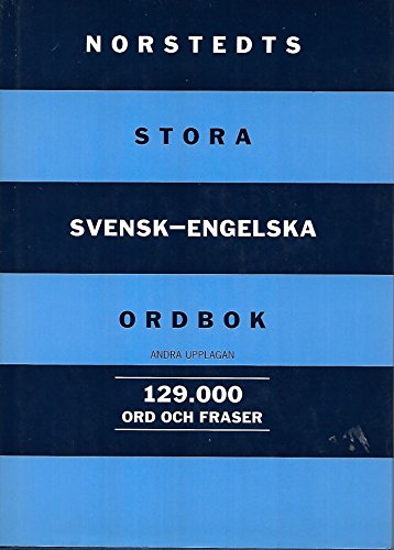 Beispielbild fr Norstedts stora svensk-engelska ordbok : Norstedts comprehensive Swedish-English dictionary zum Verkauf von WorldofBooks