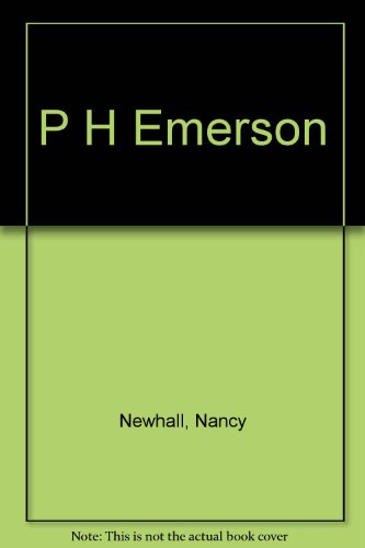 Stock image for P H Emerson for sale by Books From California