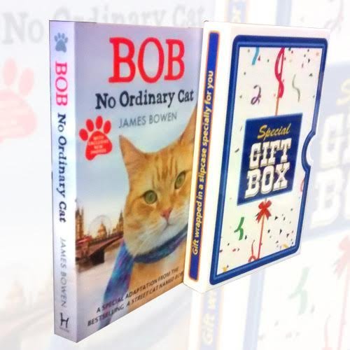 9789123458400: Bob No Ordinary Cat By James Bowen Gift Wrapped Slipcase Specially For you