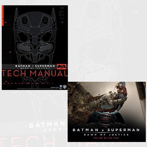 Stock image for Batman Vs Superman Dawn Of Justice 2 Books Bundle Collection - Tech Manual,The Art of the Film for sale by GF Books, Inc.