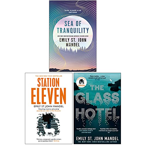 Stock image for Emily St. John Mandel Collection 3 Books Set (Sea of Tranquility [Hardcover], Station Eleven, The Glass Hotel) for sale by Books Unplugged