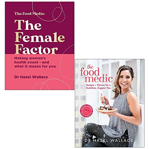 9789123464807: Juego de 2 libros de la coleccin Dr. Hazel Wallace (El factor femenino, El mdico de los alimentos)