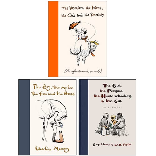 Stock image for The Boy, the Mole, the Fox and the Horse, Girl, the Penguin, the Home-schooling and the Gin, The Woman, The Mink, The Cod and The Donkey 3 Books Collection Set for sale by Book Deals