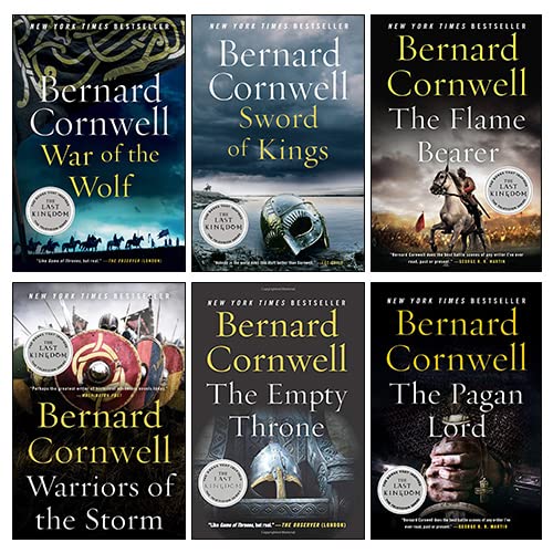 Stock image for The Last Kingdom Warrior Chronicles Saxon Tales Series (7-12) Collection 6 Books Set By Bernard Cornwell(The Pagan Lord, The Empty Throne, Warriors of the Storm, The Flame Bearer, War of the Wolf, Sword of Kings) for sale by Books Unplugged