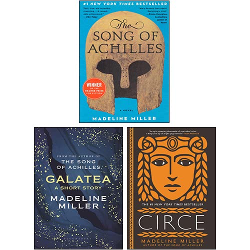 Stock image for Madeline Miller 3 Books Collection Set (The Song of Achilles, Circe, Galatea) for sale by Books Unplugged