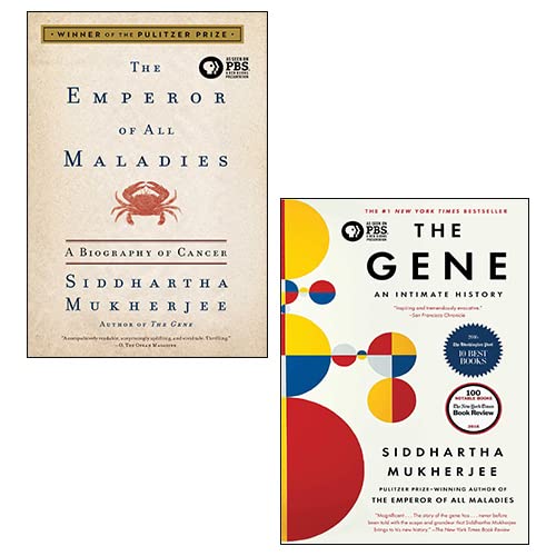 9789123478125: Siddhartha Mukherjee 2 Books Collection Set (The Emperor of All Maladies & The Gene An Intimate History)