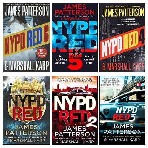 Beispielbild fr NYPD Red Series (1-6) Collection 6 Books Set By James Patterson zum Verkauf von Vive Liber Books