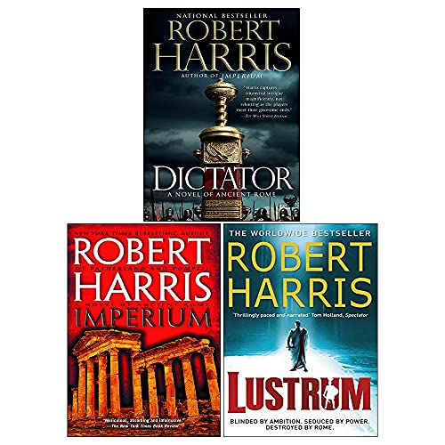 Stock image for Cicero Trilogy Robert Harris 3 Books Set Collection - Dictator, Lustrum, Imperium for sale by Revaluation Books