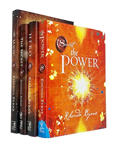 Stock image for Rhonda Byrne The Secret Series 4 Books Collection Set (The Secret [Hardcover], The Power [Hardcover], The Hero [Hardcover] The Magic) for sale by Byrd Books