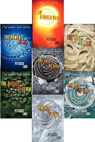 Stock image for Lorien Legacies Series 7 Books Collection Set By Pittacus Lore I Am Number [NEW] [Paperback] Pittacus Lore for sale by Lakeside Books