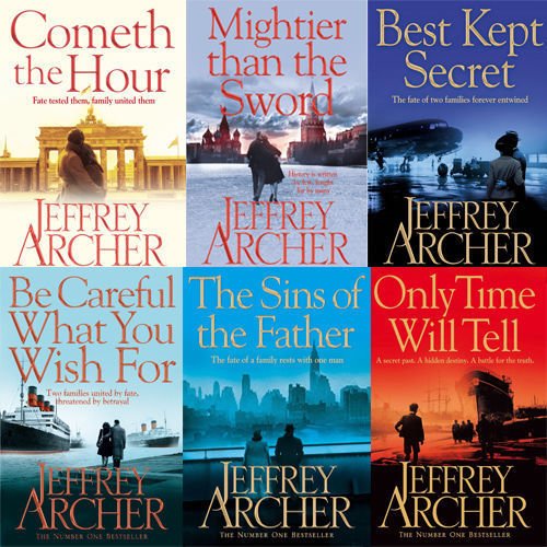 Stock image for Clifton Chronicles Series Jeffrey Archer Collection 6 Books Bundle (Cometh the Hour, Mightier than the Sword, The Sins of the Father, Only Time Will Tell. for sale by GF Books, Inc.