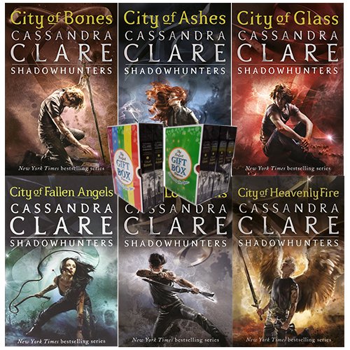 9789123500628: Cassandra Clare Collection Mortal Instruments 6 Books Bundle Gift Wrapped Slipcase Specially For You
