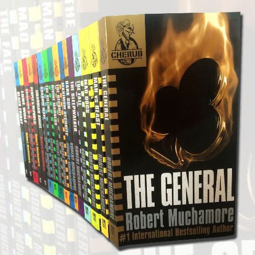 Stock image for Cherub Series Collection Robert Muchamore 16 Books Set (The General, Mad Dogs, Man Vs. Beast, The Fall, The Sleepwalker, Dark Sun . for sale by GF Books, Inc.