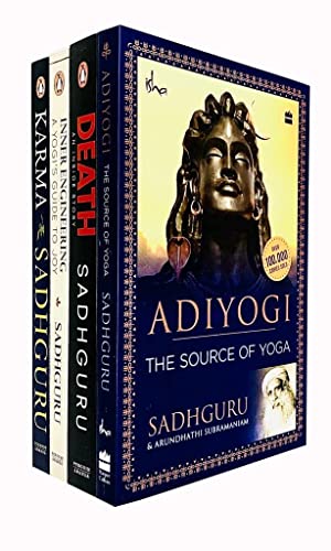 9789123542079: Sadhguru Collection 4 Books Set (Adiyogi The Source of Yoga, Death, Inner Engineering, Karma)