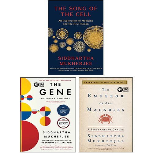 Stock image for Siddhartha Mukherjee 3 Books Collection Set (The Song of the Cell [Hardcover], The Emperor of All Maladies, The Gene: An Intimate History) for sale by Books Unplugged