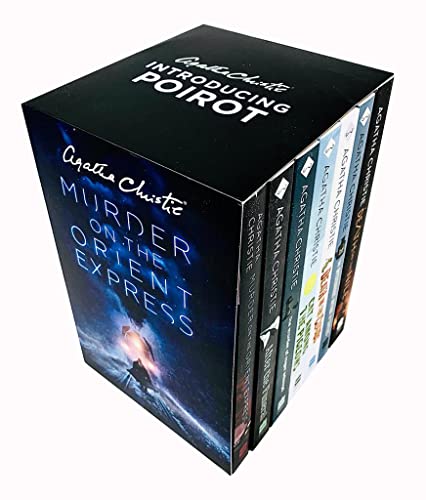 Imagen de archivo de Agatha Christie Poirot Series 7 Books Collection Box Set (Murder on the Orient Express, Death on the Nile, The Mysterious Affair at Styles, After the Funeral & More) a la venta por GF Books, Inc.