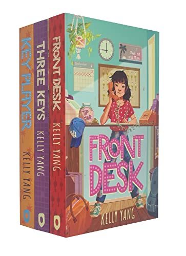 Stock image for Front Desk Series 3 Books Collection Set By Kelly Yang (Front Desk, Three Keys, Key Player) for sale by Books Unplugged