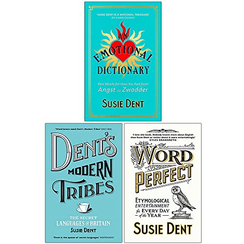 9789123557738: Susie Dent Collection 3 Books Set (An Emotional Dictionary [Hardcover], Word Perfect Etymological Entertainment Every Day, Dent's Modern Tribes)