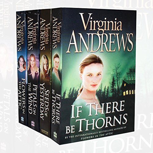 Stock image for Virginia Andrews Dollanganger Collection 4 Books Bundle (Petals on the wind, If There be Thorns, Seeds of Yesterday, Flowers in the Attic) for sale by Revaluation Books