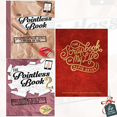 Stock image for Alfie Deyes Collection 3 Books Bundle With Gift Journal (The Pointless Book, The Pointless Book 2, The Scrapbook of My Life) for sale by Revaluation Books