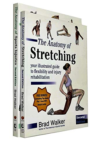 Imagen de archivo de Anatomy of Stretching and The Anatomy of Sports Injuries 2 Books Bundle Collection With Gift Journal - Your Illustrated Guide to Flexibility and Injury Rehabilitation, Your Illustrated Guide to Prevention, Diagnosis and Treatment a la venta por Revaluation Books