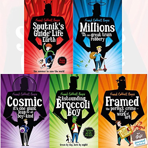 Imagen de archivo de Frank Cottrell Boyce Collection 5 Books Bundle With Gift Journal (Sputnik's Guide to Life on Earth, Millions, Cosmic, The Astounding Broccoli Boy, Framed) a la venta por Revaluation Books