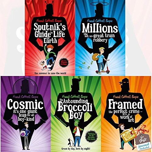 Stock image for Frank Cottrell Boyce Collection 5 Books Bundle With Gift Journal (Sputnik's Guide to Life on Earth, Millions, Cosmic, The Astounding Broccoli Boy, Framed) for sale by Revaluation Books
