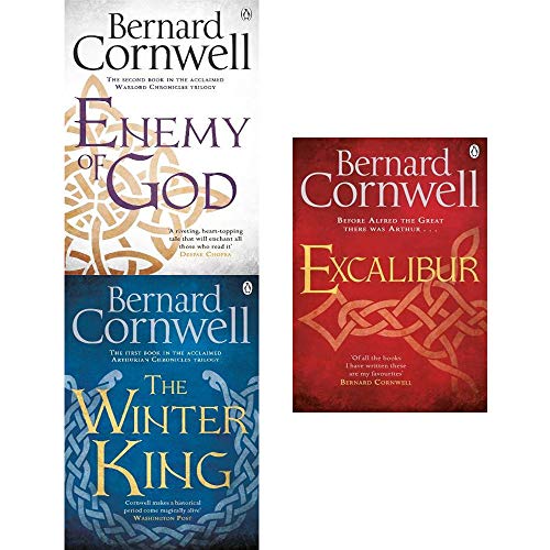 Stock image for Bernard Cornwell The Warlord Chronicles Collection 3 Books Box Set (A Novel of Arthur) (Bernard Cornwell Collection) (The Winter King, Excalibur, Enem [Paperback] [2012] Bernard Cornwell for sale by Revaluation Books