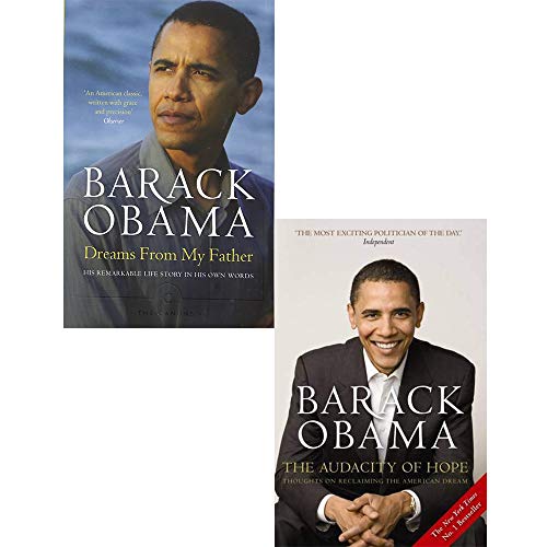 Stock image for Dreams From My Father and The Audacity of Hope 2 Books Bundle Collection By Barack Obama With Gift Journal - A Story of Race and Inheritance, Thoughts on Reclaiming the American Dream [Paperback] Barack Obama for sale by RareCollectibleSignedBooks