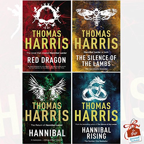 Stock image for Hannibal Lecter Collection 4 Books Bundle By Thomas Harris With Gift Journal (Red Dragon, Silence Of The Lambs, Hannibal, Hannibal Rising) for sale by Revaluation Books