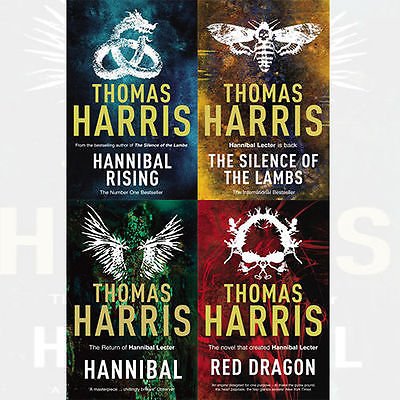 Stock image for Thomas Harris Hannibal Lecter Series 4 Books Bundle Collection (Red Dragon,Hannibal,Silence Of The Lambs,Hannibal Rising) for sale by GF Books, Inc.